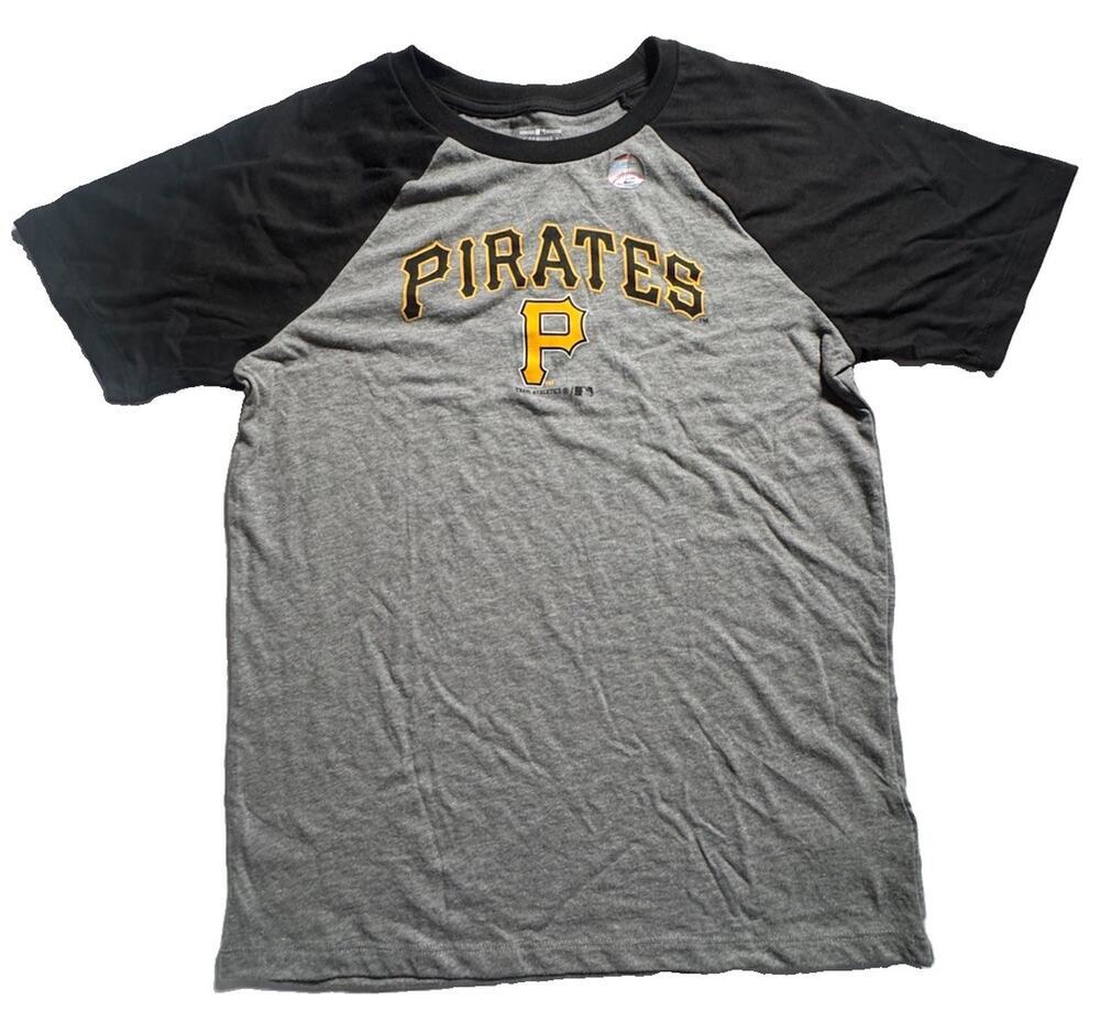 Pittsburgh Pirates Youth XL 14-16 MLB Raglan T-Shirt NWT